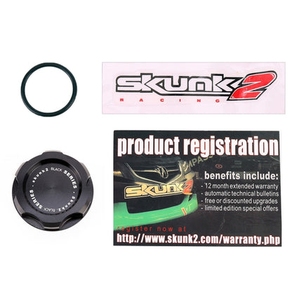 Car Modified Stainless Steel Oil Cap Engine Tank Cover for Honda, Size: 5.6 x 3.2cm(Black) - Tank Covers by buy2fix | Online Shopping UK | buy2fix