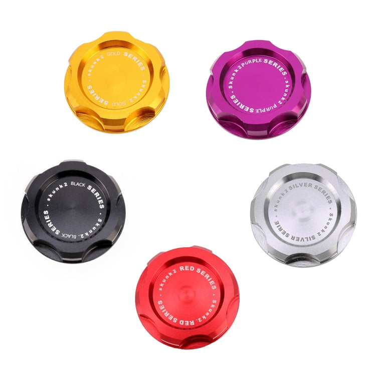 Car Modified Stainless Steel Oil Cap Engine Tank Cover for Honda, Size: 5.6 x 3.2cm(Black) - Tank Covers by buy2fix | Online Shopping UK | buy2fix