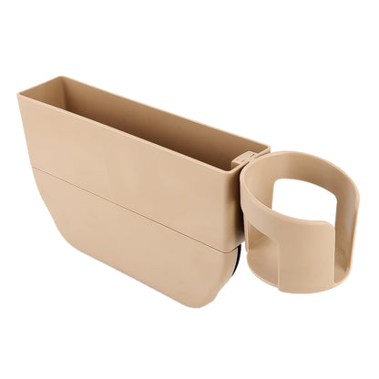 Universal Car Multi-functional Console Side Pocket Seat Gap Side Storage Box(Beige) by buy2fix