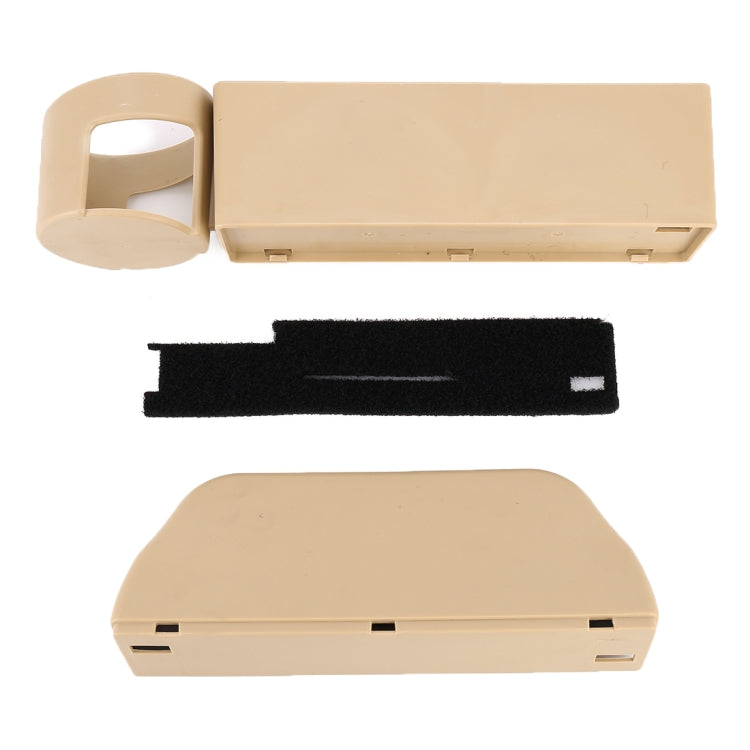 Universal Car Multi-functional Console Side Pocket Seat Gap Side Storage Box(Beige) by buy2fix