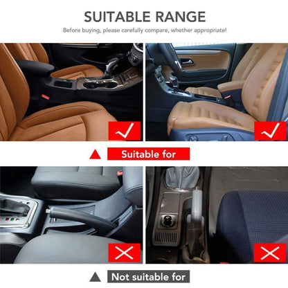 Universal Car Multi-functional Console Side Pocket Seat Gap Side Storage Box(Beige) by buy2fix