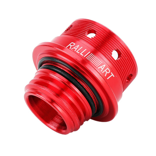 Car Modified Stainless Steel Oil Cap Engine Tank Cover for Mitsubishi, Size: 5.0 x 4.6cm(Red) - Tank Covers by buy2fix | Online Shopping UK | buy2fix
