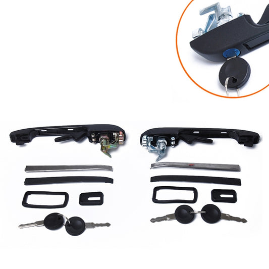 A0171 Front Door Left 191837206A and Right 193839205A Handle for Volkswagen Golf - Door Handles by buy2fix | Online Shopping UK | buy2fix