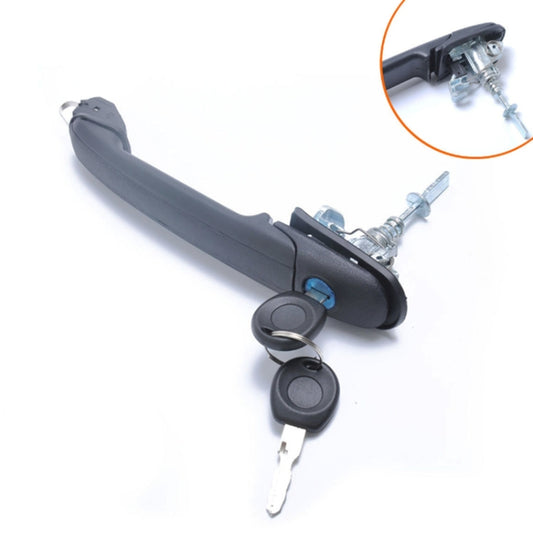 Car Front Door handle 6N0837207C, 66N0837207D + 2 Keys for Volkswagen Polo 1994-2001 / Sharan 1995-2010 / Ford Galaxy 1995-2015 / Seat Alhambra 1996-2010 - Door Handles by buy2fix | Online Shopping UK | buy2fix