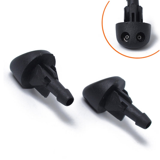 2 PCS Windshield Washer Wiper Jet Water Spray Nozzle 7700413545 for Renault Clio 2005-2014 - Windscreen Wipers by buy2fix | Online Shopping UK | buy2fix