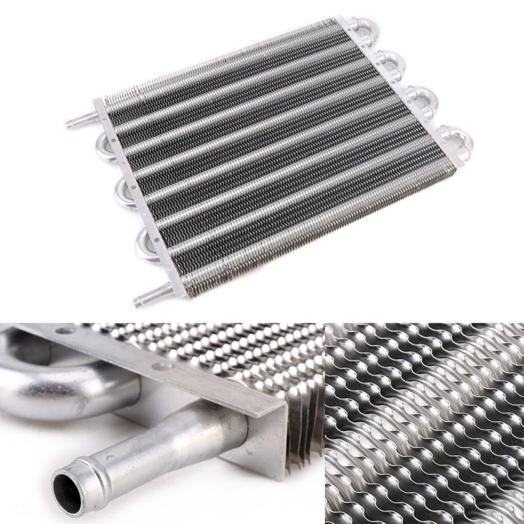 Car 8 Rows Modified Automobile Gearbox Cooler Cooling Engine Oil or Fuel Oil - Engine Fittings by buy2fix | Online Shopping UK | buy2fix
