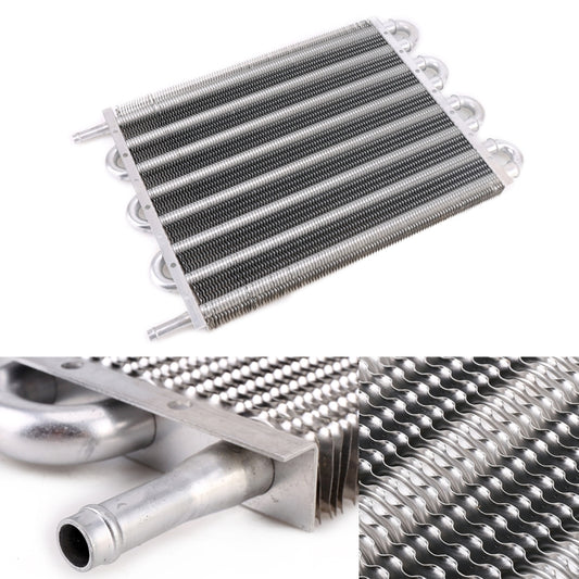 Car 8 Rows Modified Automobile Gearbox Cooler Cooling Engine Oil or Fuel Oil - Engine Fittings by buy2fix | Online Shopping UK | buy2fix