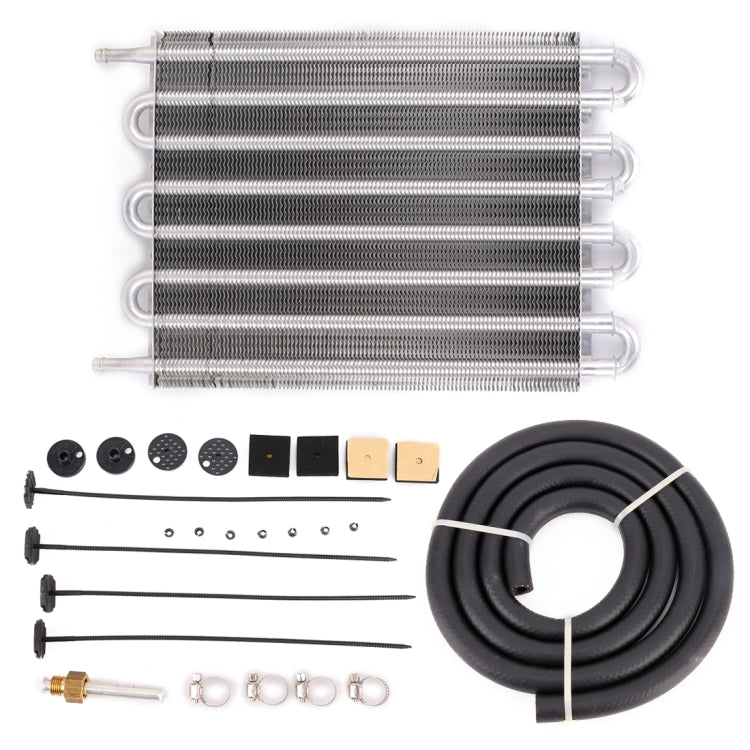 Car 8 Rows Modified Automobile Gearbox Cooler Cooling Engine Oil or Fuel Oil - Engine Fittings by buy2fix | Online Shopping UK | buy2fix