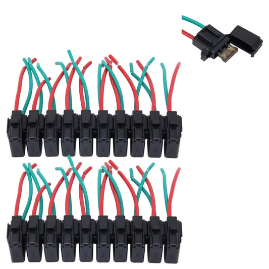 20 PCS Removable Car Blade Fuse Box Holder - Fuse by buy2fix | Online Shopping UK | buy2fix