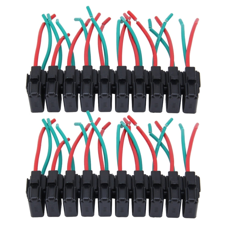 20 PCS Removable Car Blade Fuse Box Holder - Fuse by buy2fix | Online Shopping UK | buy2fix