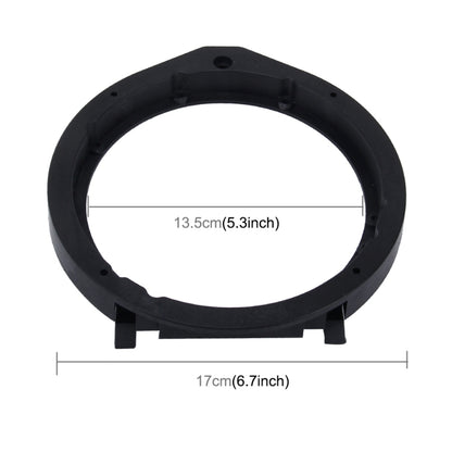 2 PCS Car Auto ABS Loudspeaker Base Protection Cover Holder Mat for Honda - Car Amplifiers by buy2fix | Online Shopping UK | buy2fix
