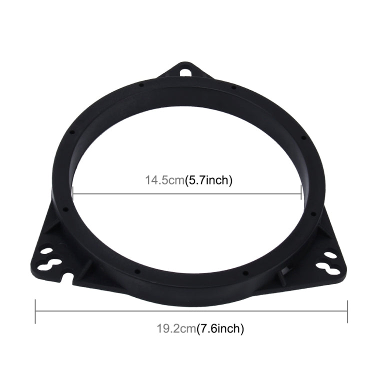 2 PCS Car Auto ABS  Loudspeaker Base Protection Cover Holder Mat for Nissan and Toyota - Car Amplifiers by buy2fix | Online Shopping UK | buy2fix