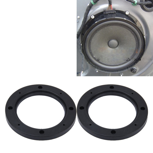 2 PCS 4 inch Car Auto ABS Loudspeaker Base Protection Hollow Cover Holder Mat, Inner Diameter: 10cm - Car Amplifiers by buy2fix | Online Shopping UK | buy2fix