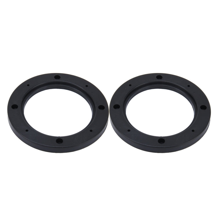 2 PCS 4 inch Car Auto ABS Loudspeaker Base Protection Hollow Cover Holder Mat, Inner Diameter: 10cm - Car Amplifiers by buy2fix | Online Shopping UK | buy2fix