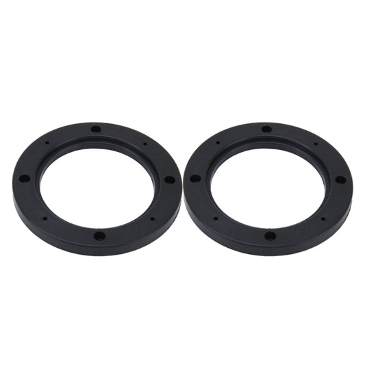 2 PCS 4 inch Car Auto ABS Loudspeaker Base Protection Hollow Cover Holder Mat, Inner Diameter: 10cm - Car Amplifiers by buy2fix | Online Shopping UK | buy2fix