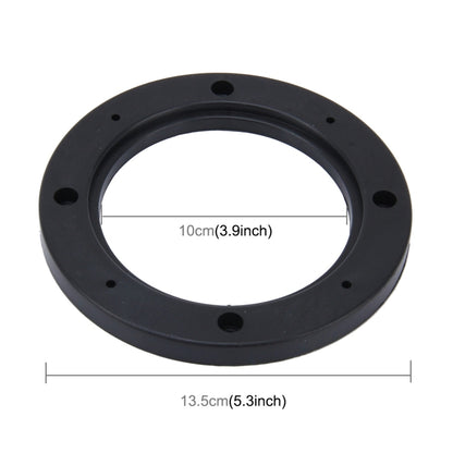 2 PCS 4 inch Car Auto ABS Loudspeaker Base Protection Hollow Cover Holder Mat, Inner Diameter: 10cm - Car Amplifiers by buy2fix | Online Shopping UK | buy2fix