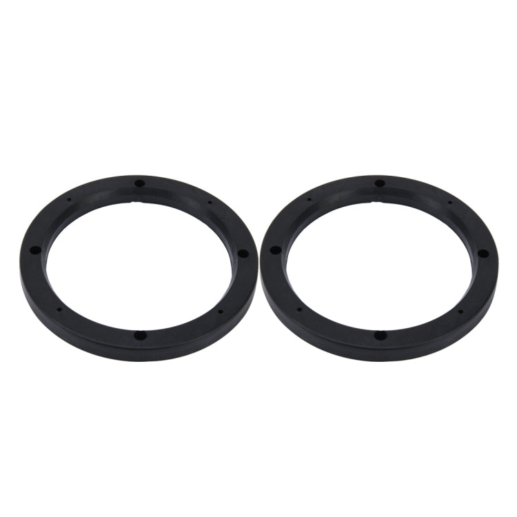 2 PCS 6.5 inch Car Auto ABS Loudspeaker Base Protection Hollow Cover Holder Mat, Inner Diameter: 14.5cm by buy2fix