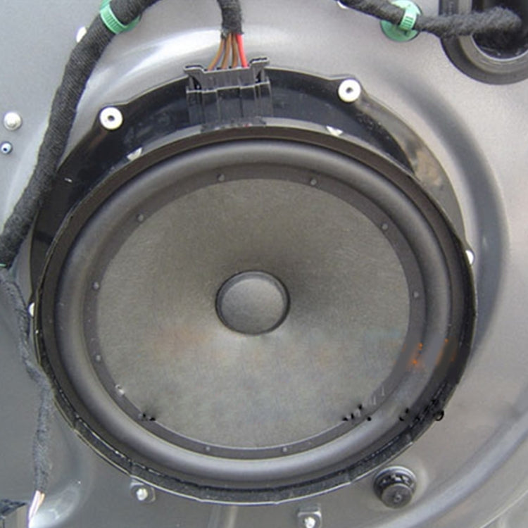 2 PCS 6.5 inch Car Auto ABS Loudspeaker Base Protection Hollow Cover Holder Mat, Inner Diameter: 14.5cm by buy2fix