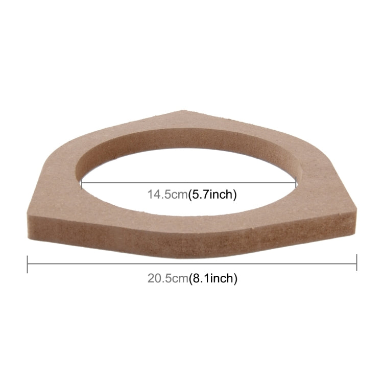 2 PCS Car Auto Wood Loudspeaker Base Protection Cover Holder Mat for Toyota - Car Amplifiers by buy2fix | Online Shopping UK | buy2fix