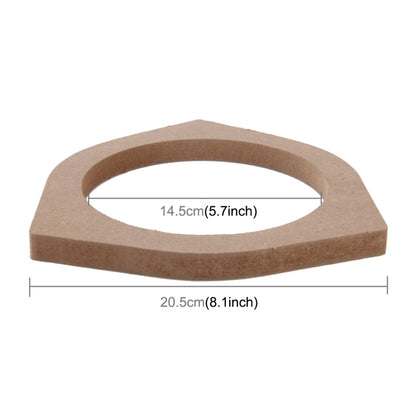 2 PCS Car Auto Wood Loudspeaker Base Protection Cover Holder Mat for Toyota - Car Amplifiers by buy2fix | Online Shopping UK | buy2fix