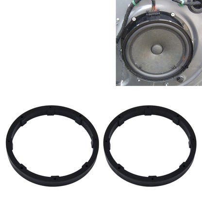 2 PCS 6.5 inch Car Auto ABS  Loudspeaker Base Protection Solid Cover Holder Mat, Inner Diameter: 14.5cm - Car Amplifiers by buy2fix | Online Shopping UK | buy2fix