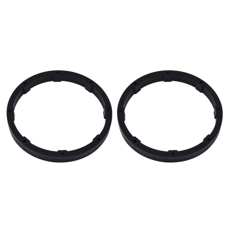 2 PCS 6.5 inch Car Auto ABS  Loudspeaker Base Protection Solid Cover Holder Mat, Inner Diameter: 14.5cm - Car Amplifiers by buy2fix | Online Shopping UK | buy2fix