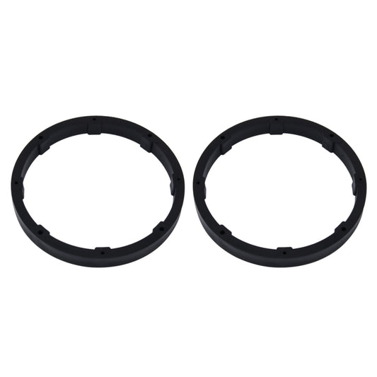 2 PCS 6.5 inch Car Auto ABS  Loudspeaker Base Protection Solid Cover Holder Mat, Inner Diameter: 14.5cm - Car Amplifiers by buy2fix | Online Shopping UK | buy2fix