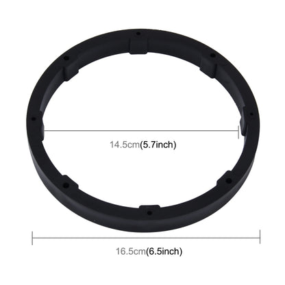 2 PCS 6.5 inch Car Auto ABS  Loudspeaker Base Protection Solid Cover Holder Mat, Inner Diameter: 14.5cm - Car Amplifiers by buy2fix | Online Shopping UK | buy2fix
