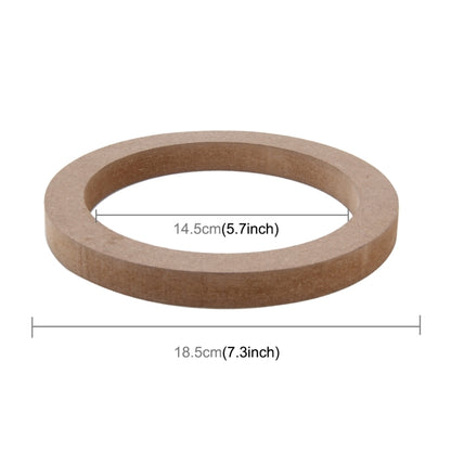 2 PCS Car Auto Universal Wood Loudspeaker Base Protection Cover Holder Mat, Inner Diameter: 14.5cm - Car Amplifiers by buy2fix | Online Shopping UK | buy2fix