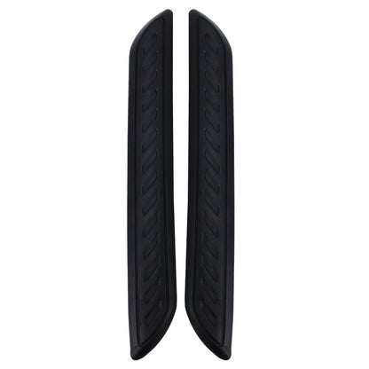 2 PCS Universal Car Auto Rubber Body Bumper Guard Protector Strip Sticker(Black) by buy2fix