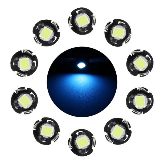 10 PCS 0.5W T3 Instrument Panel LED Light Dashboard Indicator Lamp Bulb (Ice Blue Light) - Instrument Lights by buy2fix | Online Shopping UK | buy2fix