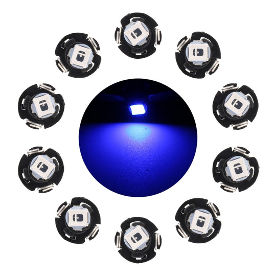 10 PCS 0.5W T3 Instrument Panel LED Light Dashboard Indicator Lamp Bulb (Blue Light)