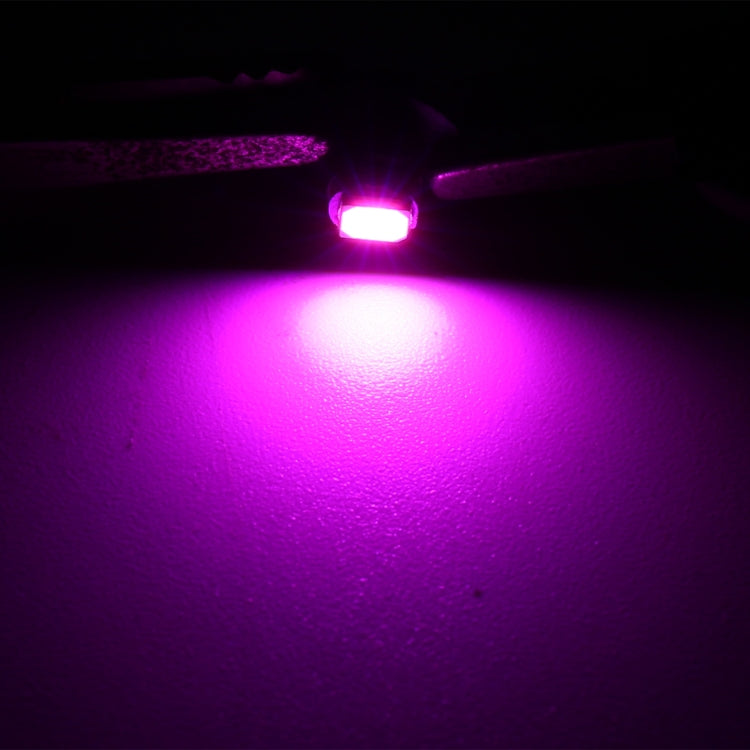 10 PCS 0.5W T3 Instrument Panel LED Light Dashboard Indicator Lamp Bulb (Pink Light) - Instrument Lights by buy2fix | Online Shopping UK | buy2fix