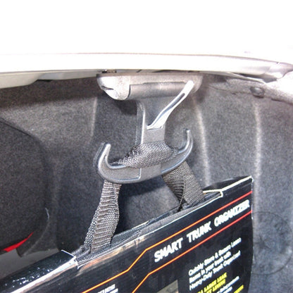 Bull Horn Shape Car Trunk Bag Hook Holder Hanger for Magotan Sagitar Octavia CC NMS by buy2fix