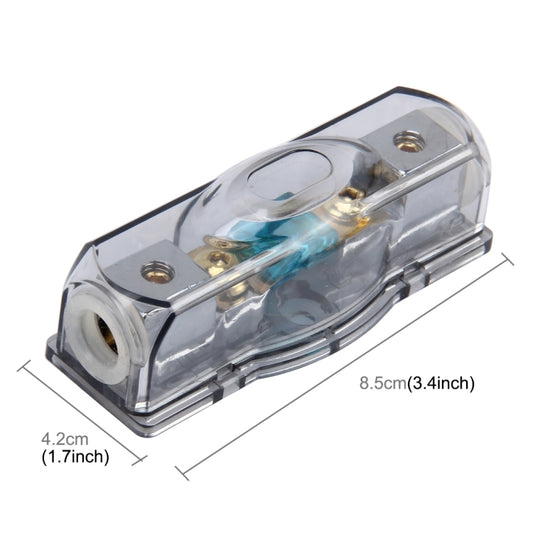Car Auto Fuse Holder Blade Fuse Holder Bolt-on Fuse Holder with 60A Fuse for Car Audio - Fuse by buy2fix | Online Shopping UK | buy2fix