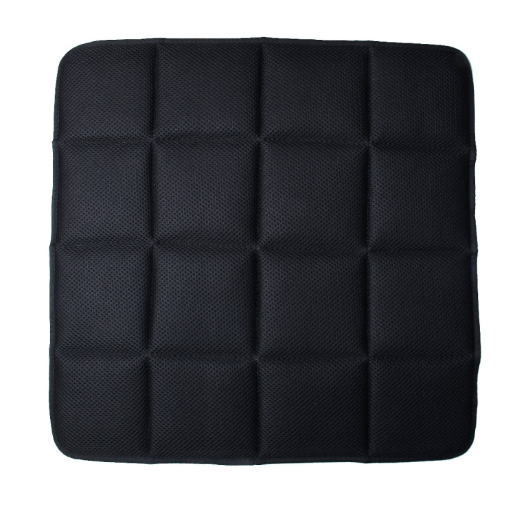 Universal Breathable Four Season Auto Ice Blended Fabric Mesh Seat Cover Cushion Pad Mat for Car Supplies Office Chair(Black) by buy2fix