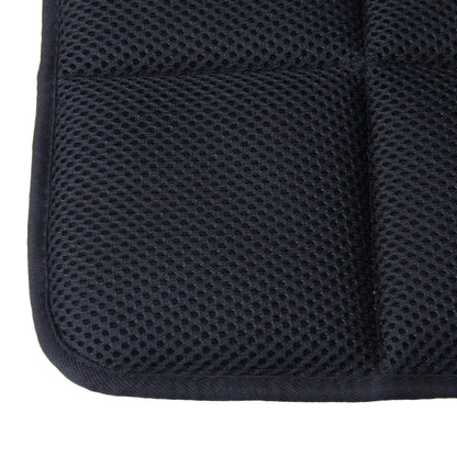 Universal Breathable Four Season Auto Ice Blended Fabric Mesh Seat Cover Cushion Pad Mat for Car Supplies Office Chair(Black) by buy2fix