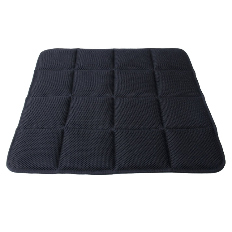 Universal Breathable Four Season Auto Ice Blended Fabric Mesh Seat Cover Cushion Pad Mat for Car Supplies Office Chair(Black) by buy2fix