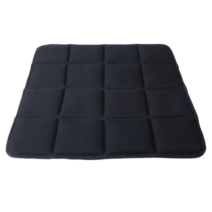 Universal Breathable Four Season Auto Ice Blended Fabric Mesh Seat Cover Cushion Pad Mat for Car Supplies Office Chair(Black) by buy2fix