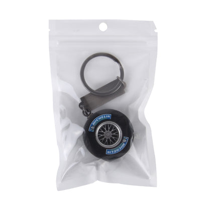 Car Metal Key Holder With Adoreable Car Tire Shape Decoration by buy2fix