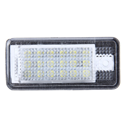 2 PCS License Plate Light with 24 SMD-3528 Lamps for Audi - License Plate Lights by buy2fix | Online Shopping UK | buy2fix