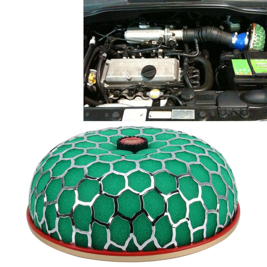 HKS 76mm Round Mushroom Super Power Car Cleaner Air Filter Flow Admission 3-layer Dry Filter Super Stealth Frame High Performance Air Induction Air Flow Filter - Air Intake System by buy2fix | Online Shopping UK | buy2fix