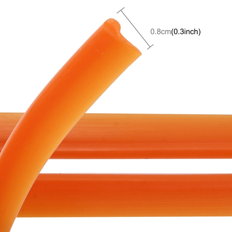 5m Flexible Trim For DIY Automobile Car Interior Moulding Trim Decorative Line Strip with Film Scraper(Orange) by buy2fix