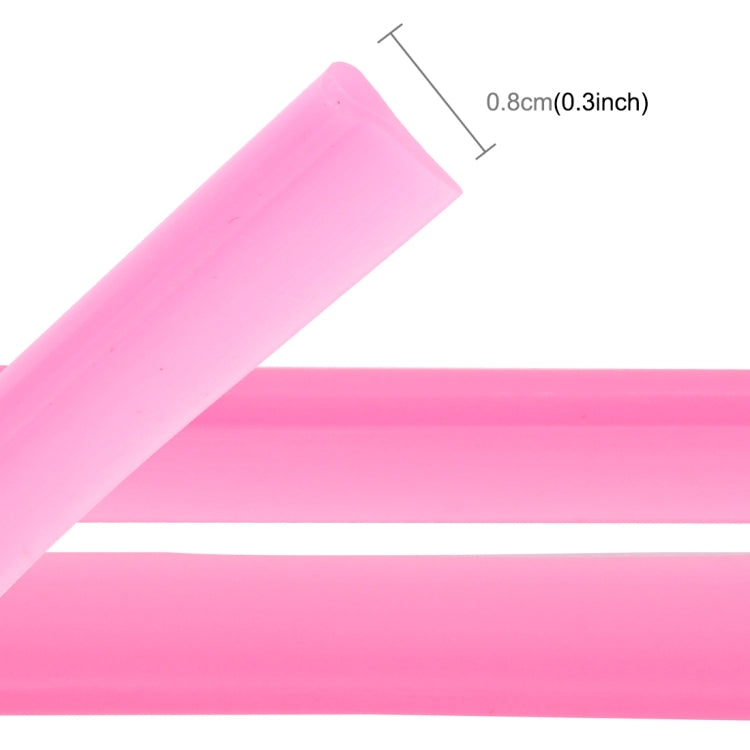 5m Flexible Trim For DIY Automobile Car Interior Moulding Trim Decorative Line Strip with Film Scraper(Pink) by buy2fix