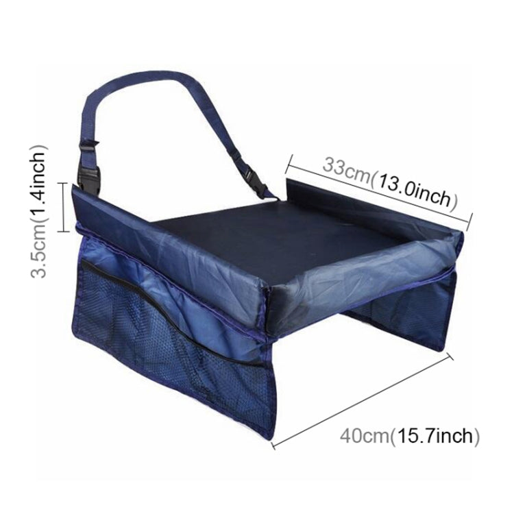 Child Console Baby Stroller Toy Stroller Organizer Baby Safety Tray Tourist Painting Holder Waterproof Dining Table Car Painting Tray by buy2fix
