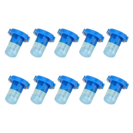 10 PCS 2W T3 Wedge Instrument Panel LED Light Dashboard Gauge Cluster Indicator Lamp Bulb(Blue Light) - Instrument Lights by buy2fix | Online Shopping UK | buy2fix