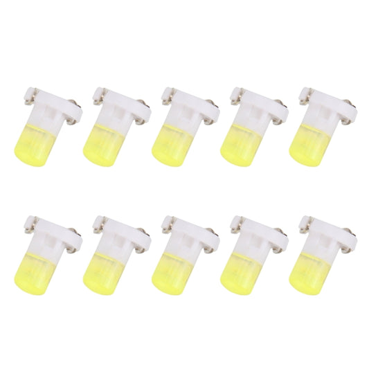 10 PCS 2W T3 Wedge Instrument Panel LED Light Dashboard Gauge Cluster Indicator Lamp Bulb(White Light) - Instrument Lights by buy2fix | Online Shopping UK | buy2fix