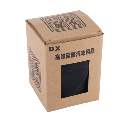 Distorted Lines Texture Universal Rubber Car Steering Wheel Cover Sets Four Seasons General (Black) by buy2fix