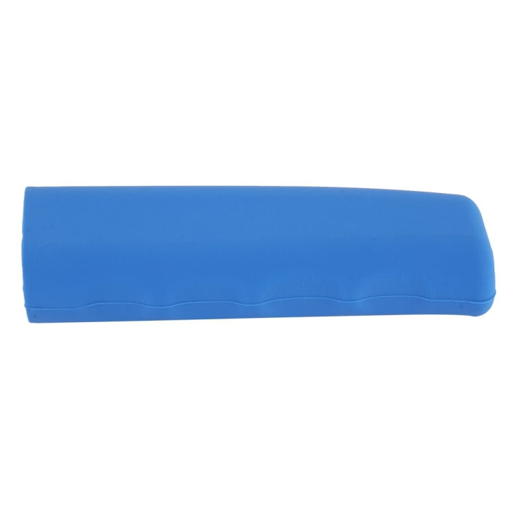Rubber Car Hand Brake Cover Shift Knob Gear Stick Cushion Cover Car Accessory Interior Decoration Pad(Blue) by buy2fix