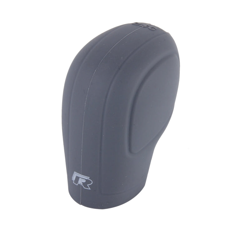 Rubber Car Hand Brake Head Cover Shift Knob Gear Stick Cushion Cover Car Accessory Interior Decoration Pad(Grey) by buy2fix